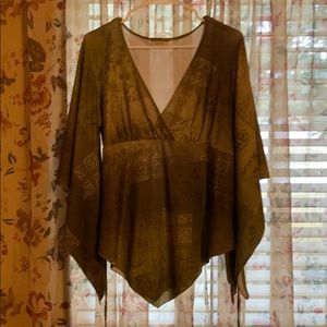 Blouse green size extra large